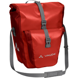 Велосипедна сумка на багажник VAUDE Aqua Back Plus 25 л, водонепроникна, для заднього колеса, легке кріплення, вироблено в Німеччині, Lava