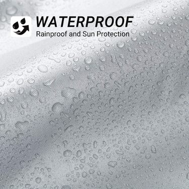 Водонепроникний чохол для велосипеда Favoto 200x70x110cm, 210D Oxford, срібний