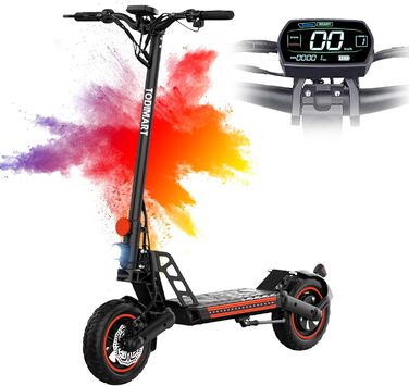 Електросамокат TODIMART G2/S9/13, 48В 10.4/20.8А·год, 500Вт, запас ходу 40-90 км, 10