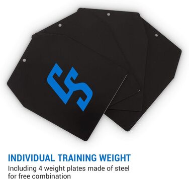 Capital Sports Battlevest 2.0 - Вага жилет для тренувань, 13.2 кг, камуфляж