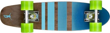 Скейтборд Ridge Maple Holz Mini Cruiser Number Three, зелений, 22 дюйми