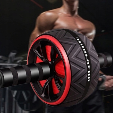 Ролик для преса Crossfit, червоний
