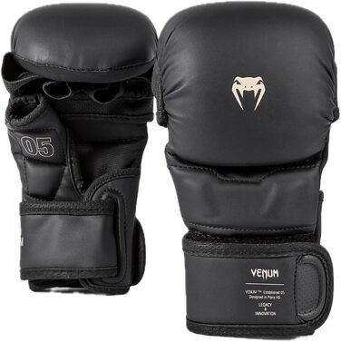 Рукавички для спарингу Venum Impact Evo MMA, чорні, унісекс, розмір S