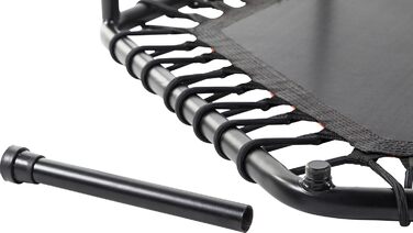 Трамплін для фітнесу GORILLA SPORTS® з регулюванням висоти, тиха пружинна амортизація, діаметр 77 см, до 100 кг, оранжевий