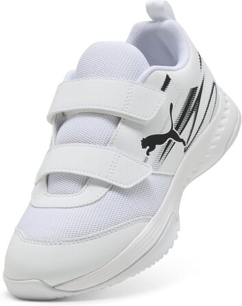 Дитячі кросівки PUMA VARION II V JR для залу, біло-чорні, 34 EU