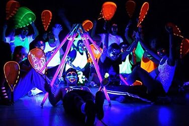 Набір воланів Speedminton Mix Tube, 5 шт, жовті, універсальний розмір, зелений/червоний/синій/чорний