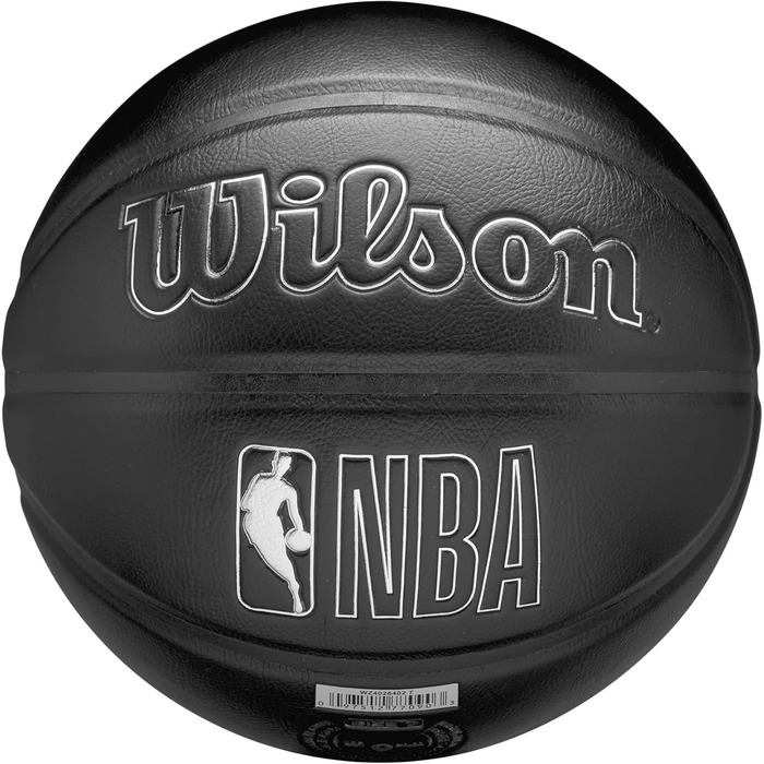 Баскетбольний м'яч Wilson NBA Team Premiere, розмір 7 (29,5 дюймів), для вуличної та зальної гри