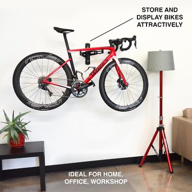 Стійка для зберігання велосипедів Feedback Sports Velo Wall 2D, чорна, універсальна