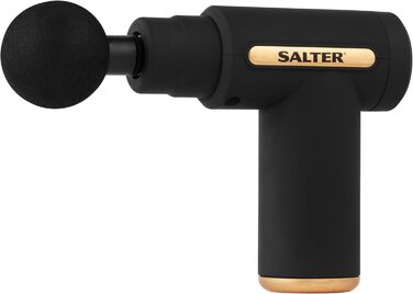 Масажний пістолет Salter EE7427BLKSTKEU7, 4 насадки, LCD, 6 режимів, акумуляторний, глибокий масаж, USB, чорний
