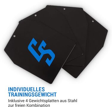 Capital Sports Battlevest 2.0 - Вага жилет для тренувань, 8.0/13.2 кг, у камуфляжі, синій, чорний, оливковий