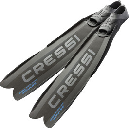 Ласти Cressi Gara Modular Impulse для фрідайвінгу з змінними лопастями, Італія, чорний
