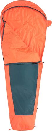 Сплячий мішок Mountain Warehouse Traveller 50 - 220 x 80 x 50 см - вітрозахисний, блакитно-зелений