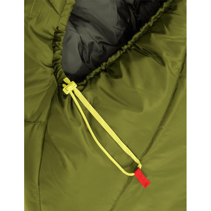 Спальний мішок VAUDE Sioux 800 II, блакитний, 2-8°C, для трьох сезонів, 220x80 см, з блискавкою справа, для кемпінгу в приміщенні та на відкритому повітрі