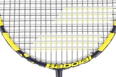 Бадмінтонна ракетка Babolat Power Light Allround, жовта, зі струнами, з чохлом