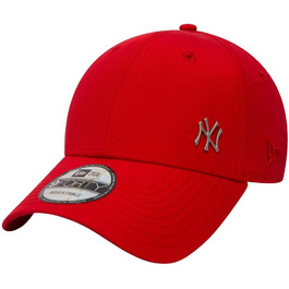 Кепка New Era MLB Flawless Logo Basic New York Yankees - Червона, універсальний розмір