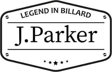 Чохол для більярдної cue J. Parker Billardköcher: для 2-х cue, чорний, 85 см, з аксесуарами та ремінком