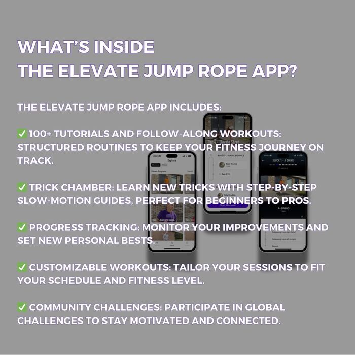Професійна скакалка Elevate Rope з намистин, 3м, регульована, якісні перлини та полімерний шнур, для фрістайлу, кардіо та трюків, для будь-якого рівня, для занять у приміщенні й на вулиці