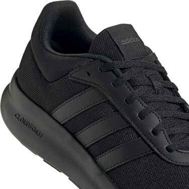 Кросівки adidas Lite Racer 4.0 унісекс, чорні (Core Black/Grey Six), розмір 43 1/3 EU