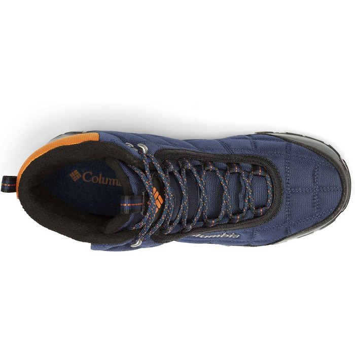 Чоловічі зимові черевики Columbia Firecamp Boot Snow, 44 EU, Коледжіальний синій/Яскрано-мідний