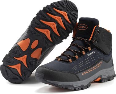 Туфлі для хайкінгу (ходьби) чоловічі/жіночі, водонепроникні, легкі, 37-46 EU, блакитні, середньої висоти