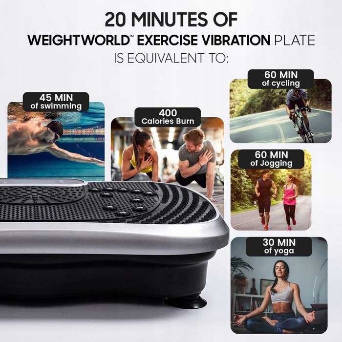 Вібраційна платформа WeightWorld TD006C-12, 200 Вт