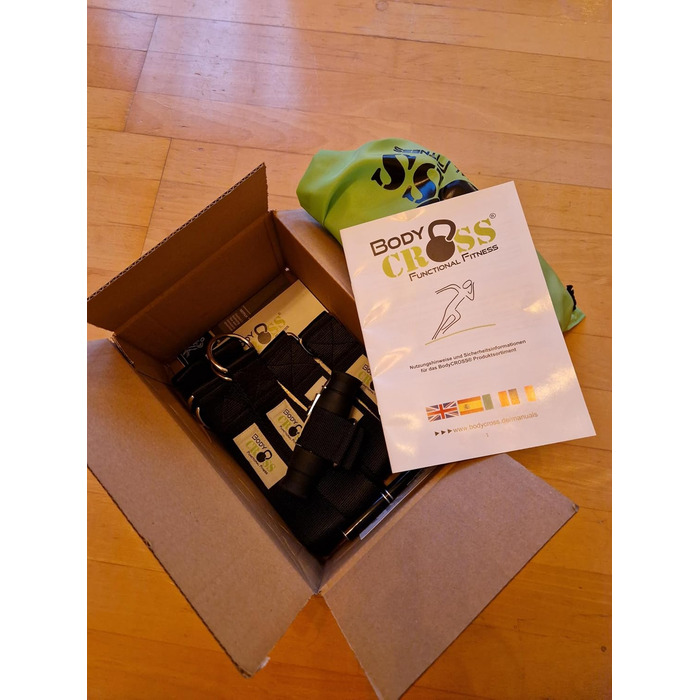 BodyCROSS Schlingentrainer Expert Edition: Набір для силових тренувань, Made in Germany