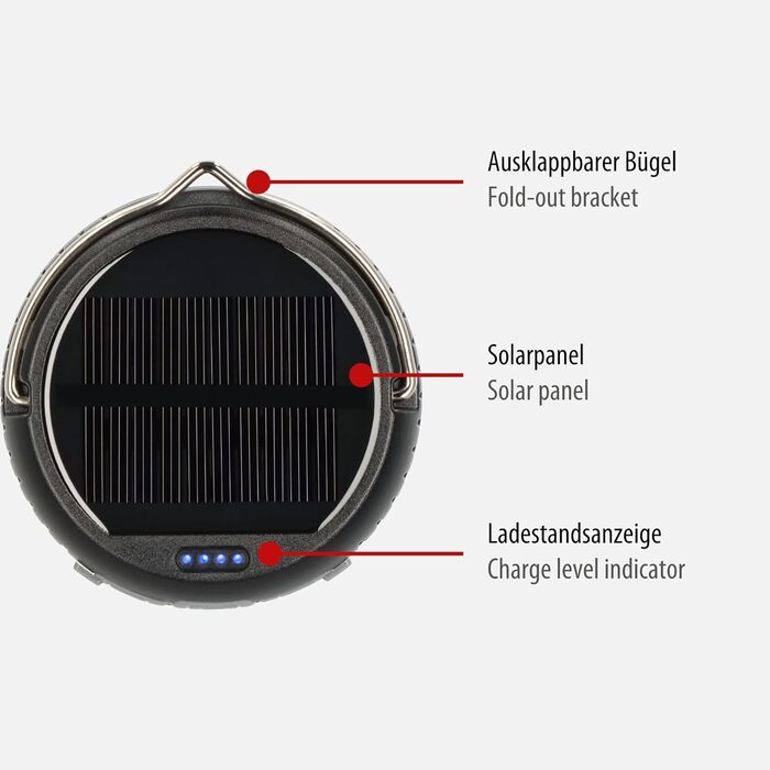 Брененштуль ОЛІ 0300 А: LED кемпінговий ліхтар на акумуляторі з USB Powerbank (350lm, SOS, Blink)