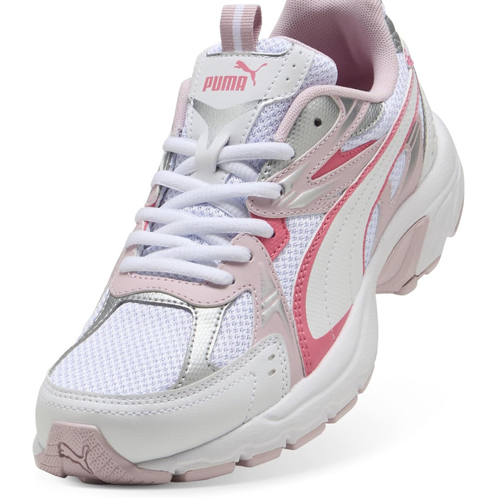 Чоловічі кросівки Puma Milenio Tech - білий, рожевий, фіолетовий (41 EU)
