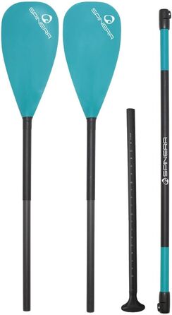 Весло для SUP і каяка Spinera Deluxe, алюмінієве, універсальне