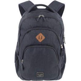 Рюкзак Travelite для ручної поклажі, для ноутбука 15,6 дюйма, міський daypack, 22 л, багато відділень, 45 см