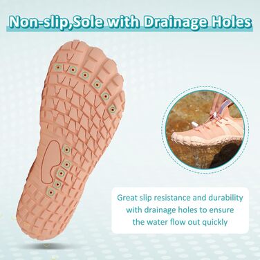 Зітоп Водні черевики для жінок та чоловіків, шкарпетки-черевики, басейн, пляж, спорт, серфінг, йога (36-46 EU), білий, сірий (39 EU, колір м'яса)