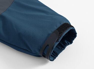 Чоловіча зимова куртка Jacken з флісовою підкладкою, водонепроникна, дихаюча, тепла, вітрозахисна Softshell, Outdoor, знімний капюшон, XL, denimblau (синій джинс)