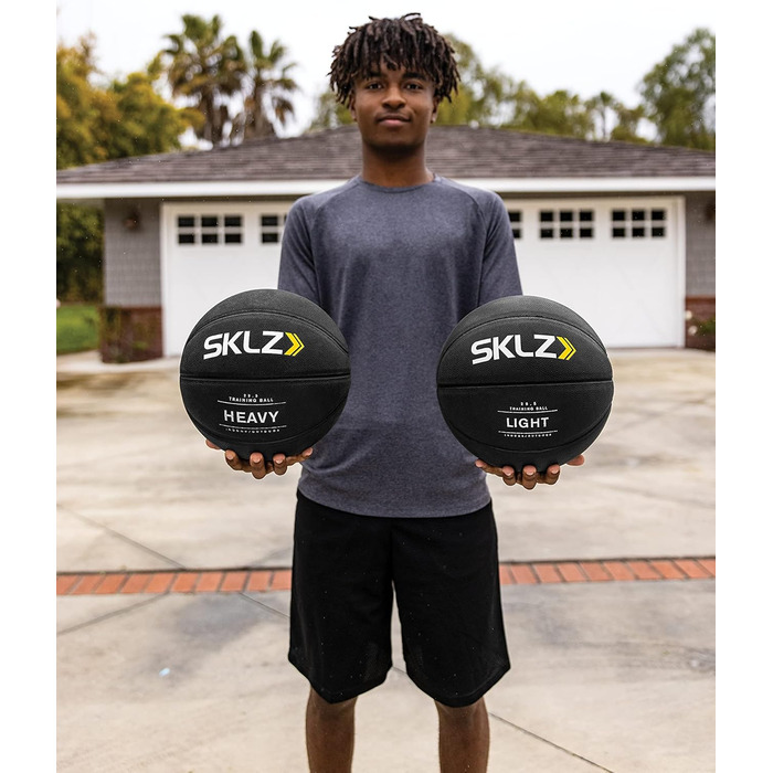Тренувальний баскетбольний м'яч SKLZ Control для покращення дриблінгу та контролю м'яча, легкий