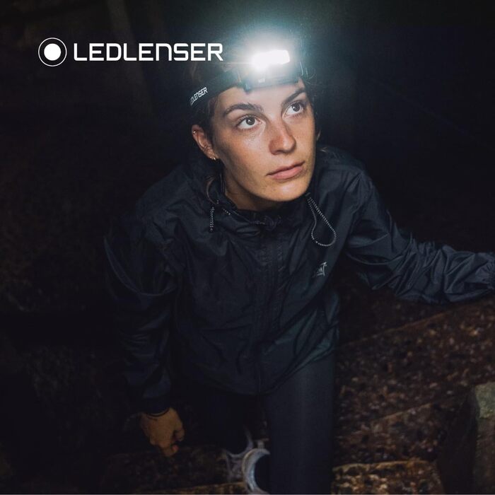 Ліхтар налобний Ledlenser HF6R Signature Teal Green 2000 лм, 800 Lumen, водонепроникний IP68, з червоним світлом