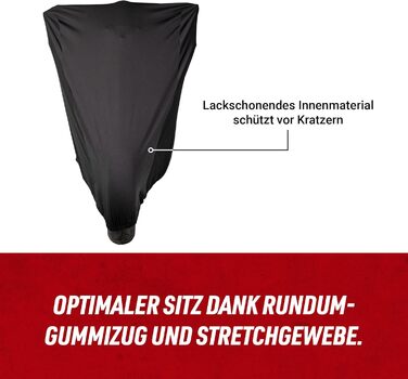 Чохол для мотоцикла Louis Indoor (XL-XXL) — еластичний, дихаючий, стійкий до розривів та пилу, захисний