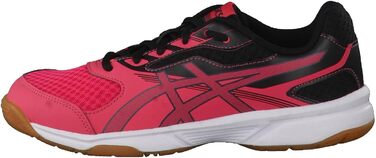 Кросівки Asics Upcourt 2 GS для залу (38 EU) - Червоний, Темно-сірий, Чорний