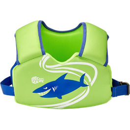 BECO-Sealife: Дитяча жилетка для плавання, 2–6 років, 15–30 кг, зелена