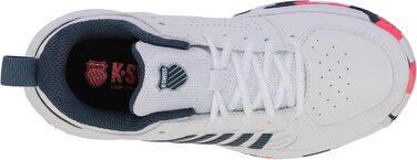 Кросівки для тенісу K-Swiss Kinder Court Express 2, білі, розмір 35 EU, Stargazer Neon Blaze