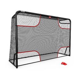 Футбольні ворота BERG SportsGoal для саду та тренувань, металеві стійкі ворота з прецизійною сіткою, всепогодні, для дітей та дорослих, розмір S (180x120 см)