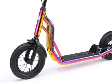 Дитячий самокат STAR SCOOTER з надувними колесами 12/10 дюймів, для міста, від 6-7 років