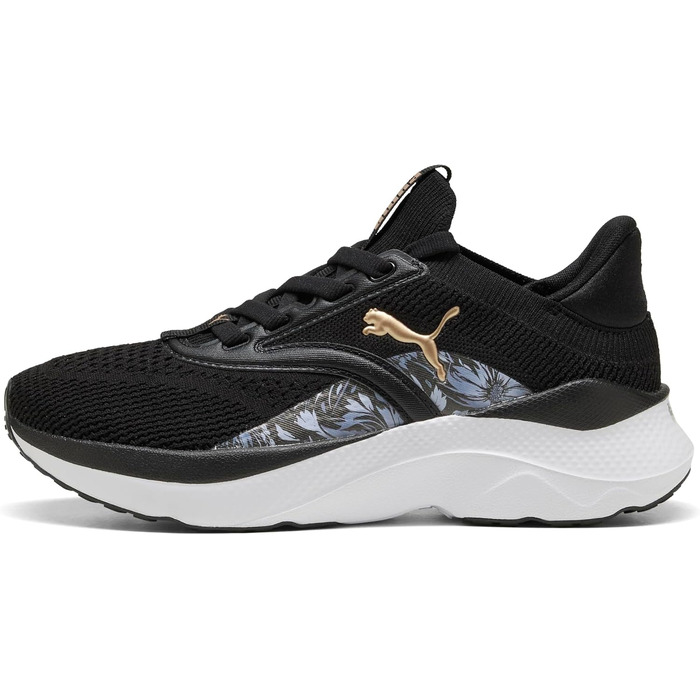 Жіночі бігові кросівки PUMA Softride Mayve Bloom WNS, чорні з рожевим золотом, розмір 38.5 EU