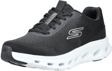 Чоловічі кросівки Skechers Go Walk Glide-Step 2.0 Vic - чорний текстиль з білим кантом (42 EU)