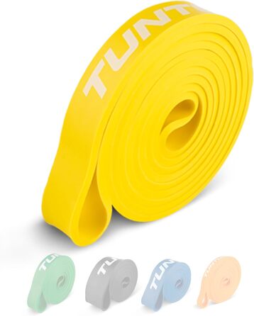 Еспандер стрічковий Tunturi Power Band Light, легкий рівень опору для фітнесу та тренувань