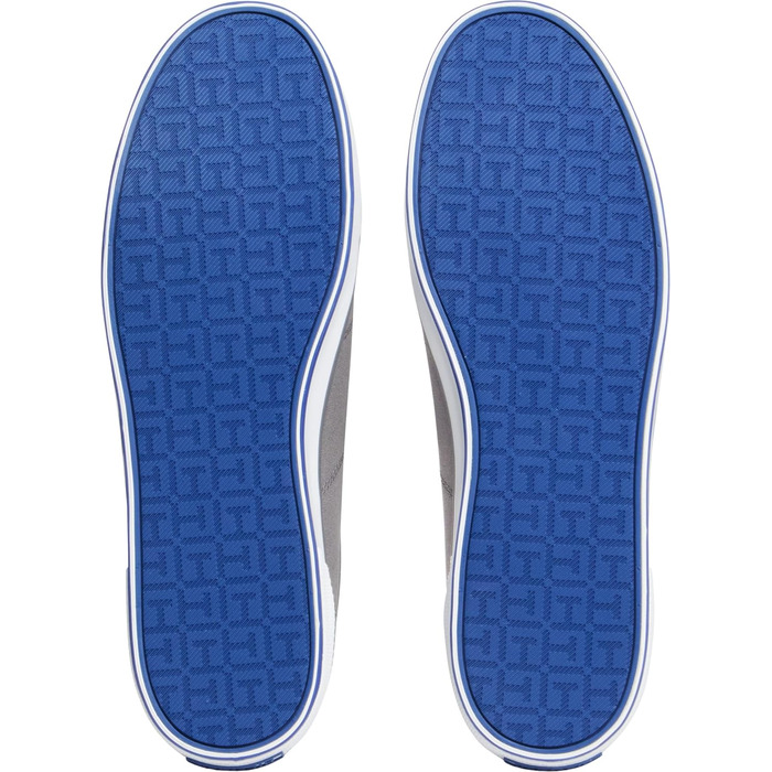 Чоловічі кеди Tommy Hilfiger Vulcanized Sneaker, сірі (Steel Grey), розмір 46 EU