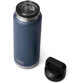 Термобутилка YETI Rambler з кришкою Chug, 1065 мл, темно-синя