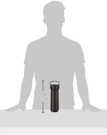 Термос-пляшка THERMOS Guardian Collection, 470 мл, нержавіюча сталь, чорна, для напоїв