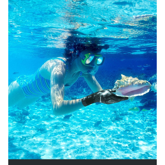 Неопренові рукавички Summshall 3 мм для дайвінгу, серфінгу, каякінгу, снорклінгу, вітрильного спорту та риболовлі - сірі для чоловіків та жінок