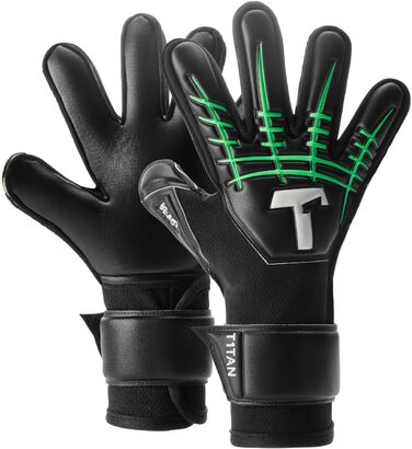 Дитячі футбольні воротарські рукавички T1TAN Fluo Beast Junior 3.0 з захистом пальців, різні розміри та кольори