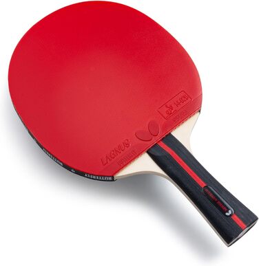 Професійна ракетка для настільного тенісу Butterfly Ovtcharov, ITTF, для змагань, з липкими накладками для максимального обертання