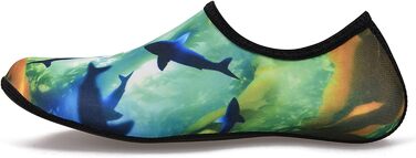 Шкарпетки-сланці JackShibo для плавання та водних видів спорту (41/42 EU, 11 Ocean)